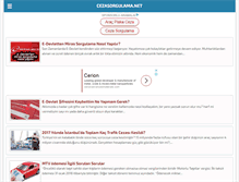 Tablet Screenshot of cezasorgulama.net